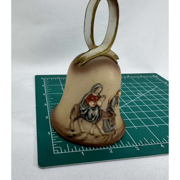Nativity Scene‎ Bell Ceramic Christmas Holiday Decoration Religious Decor - Picture 2 of 8